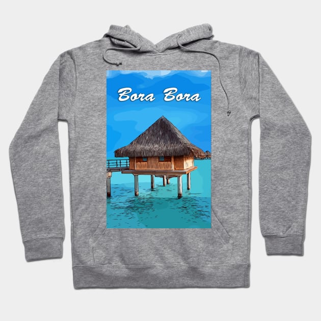 Bora Bora Hoodie by WelshDesigns